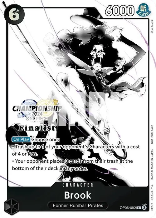 Brook (Championship 2024 Finalist Card Set Vol. 2) card art