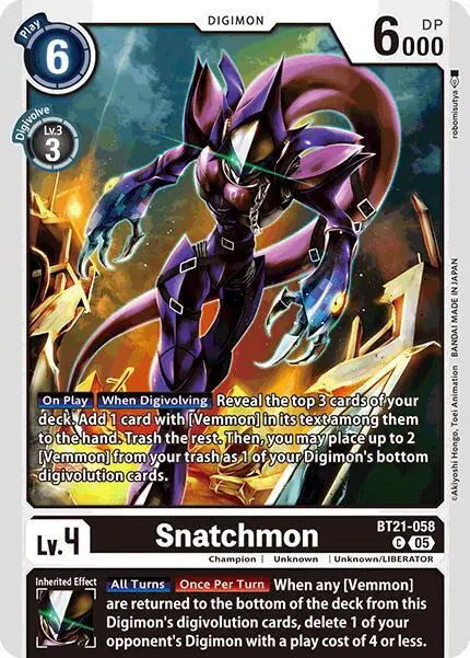 Snatchmon card art