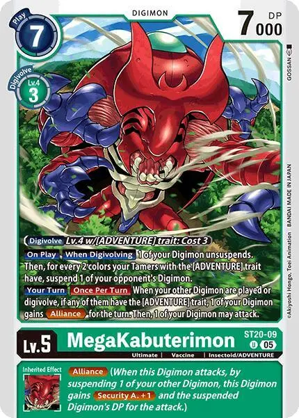 MegaKabuterimon card art