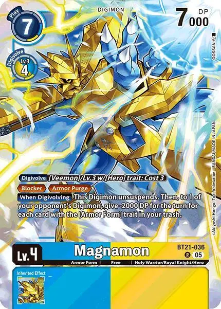 Magnamon card art