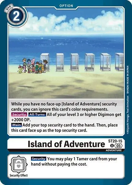 Island of Adventure card art
