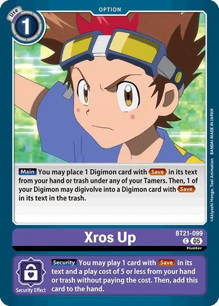 Xros Up card art