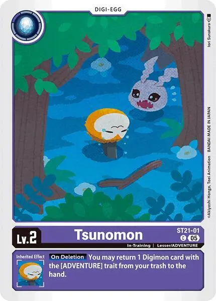 Tsunomon card art