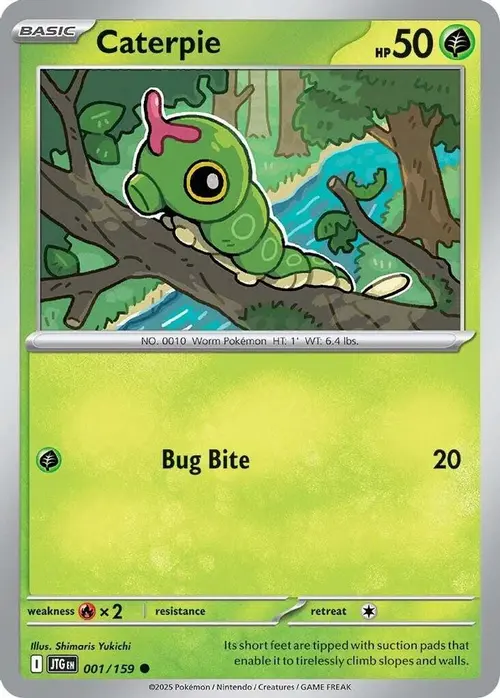 Caterpie card art