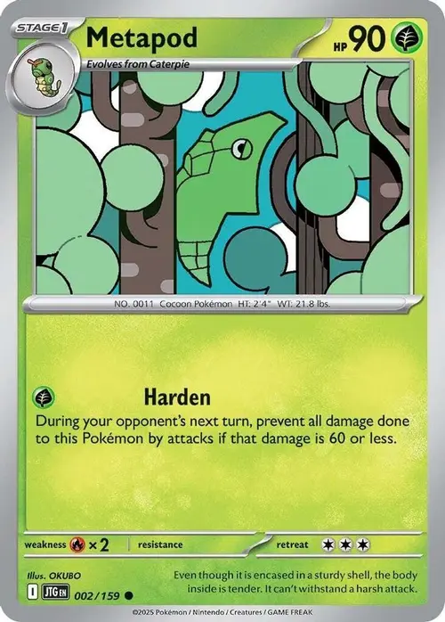 Metapod card art