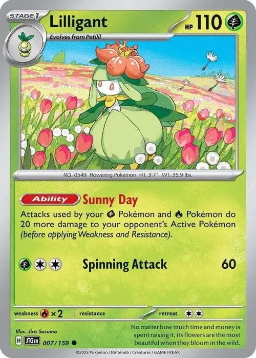 Lilligant card art