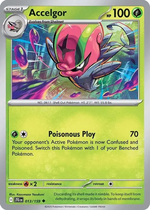 Accelgor card art
