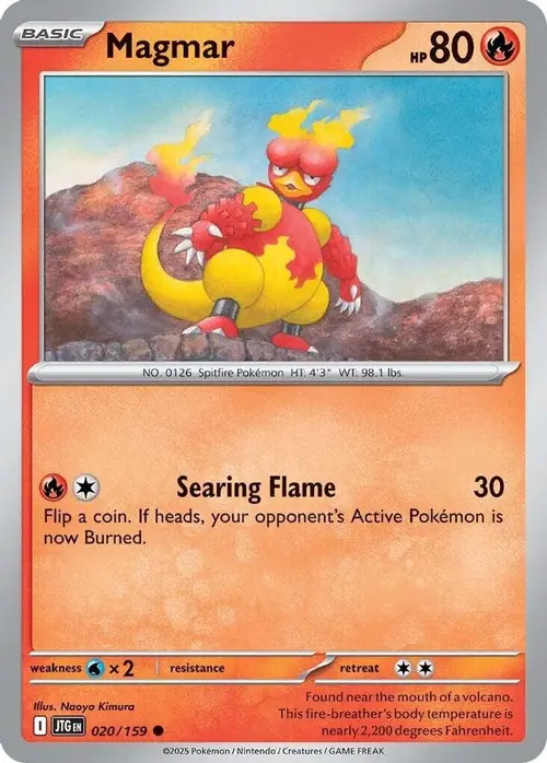 Magmar card art