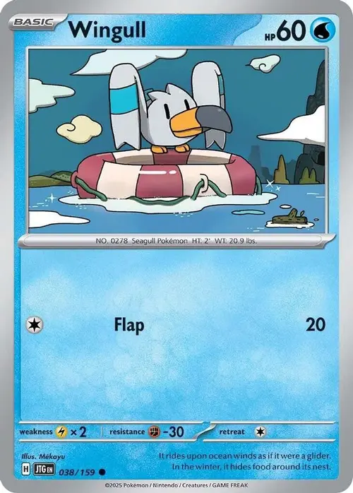 Wingull card art