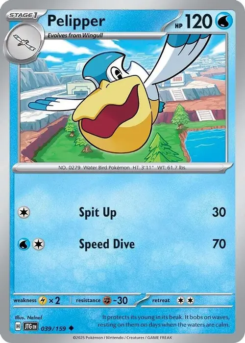 Pelipper card art