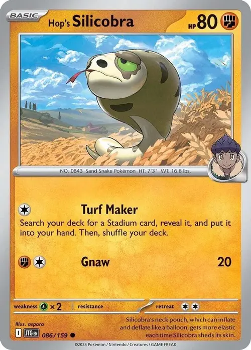 Hop's Silicobra card art