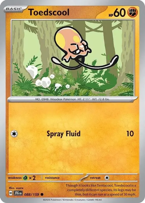 Toedscool card art