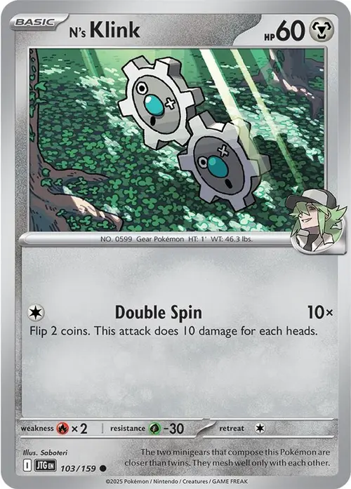 N's Klink card art