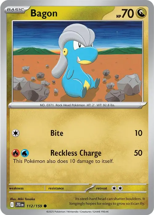 Bagon card art