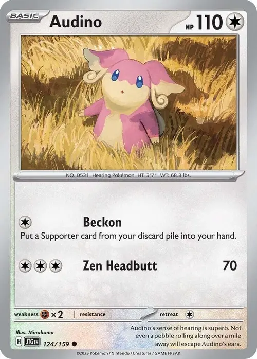 Audino card art
