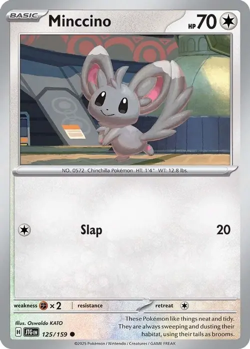 Minccino card art