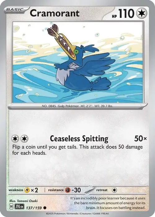 Cramorant card art
