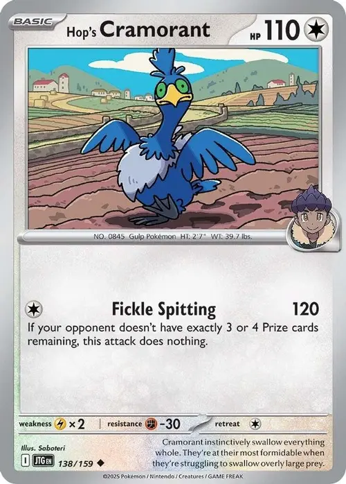 Hop's Cramorant card art