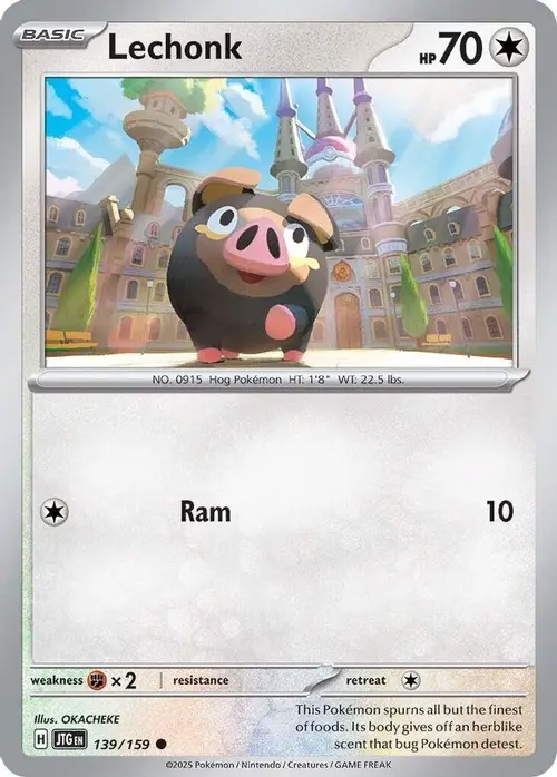 Lechonk card art
