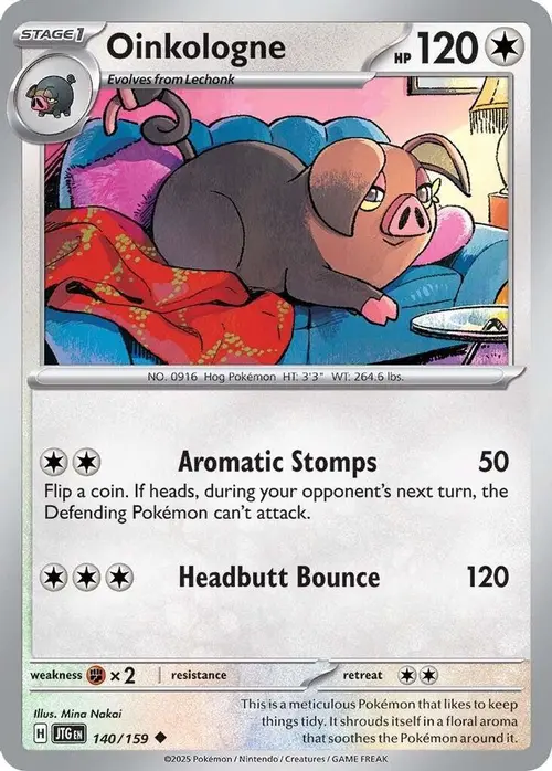 Oinkologne card art