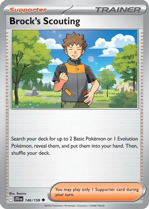 Brock's Scouting - 146/159 card art