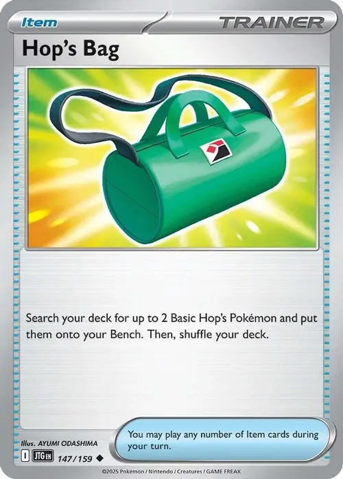 Hop's Bag card art