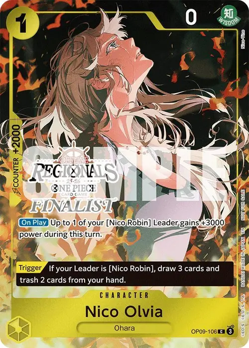 Nico Olvia (Offline Regional Finalist Card Set 2025 Vol.1) card art