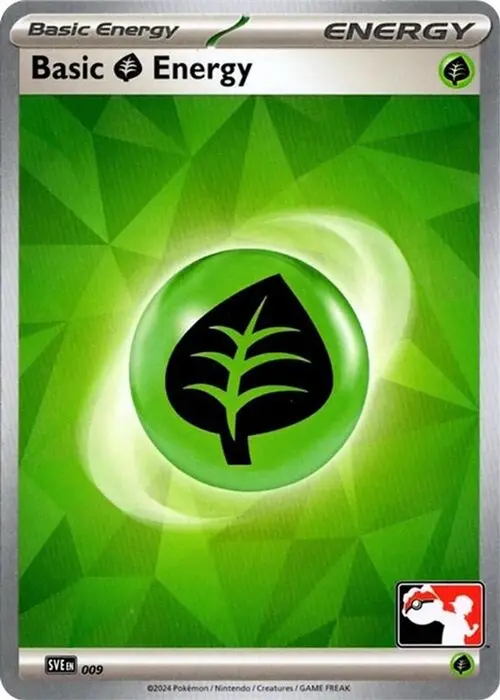 Basic Grass Energy - 009 card art