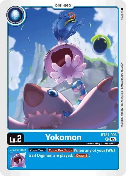 Yokomon card art
