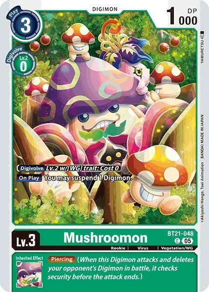 Mushroomon card art
