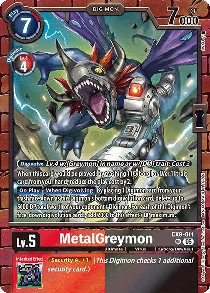 MetalGreymon card art