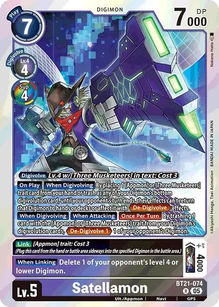 Satellamon card art