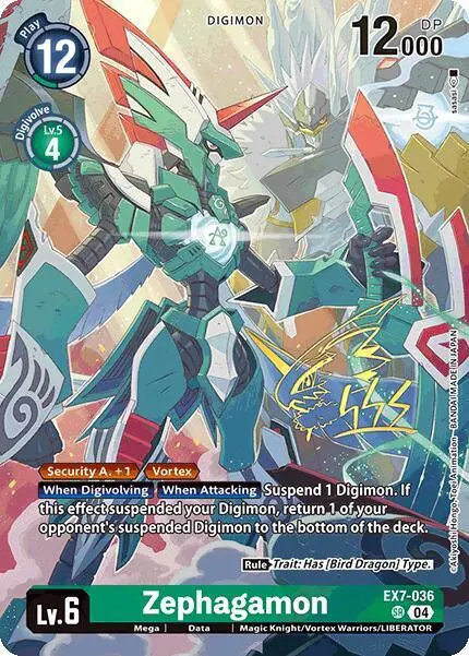 Zephagamon (Rare Pull) card art
