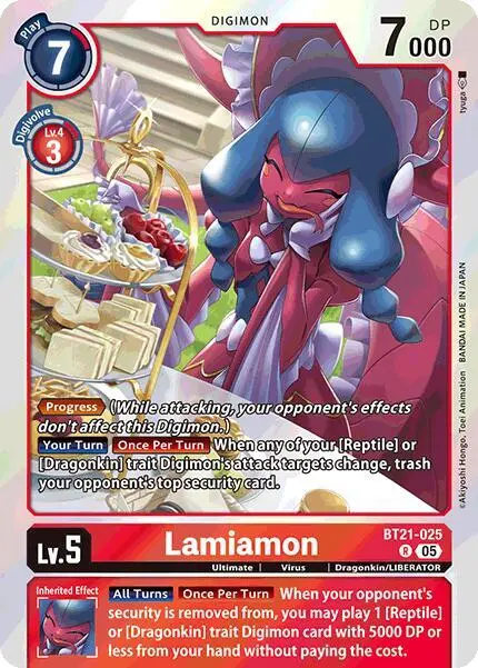 Lamiamon card art