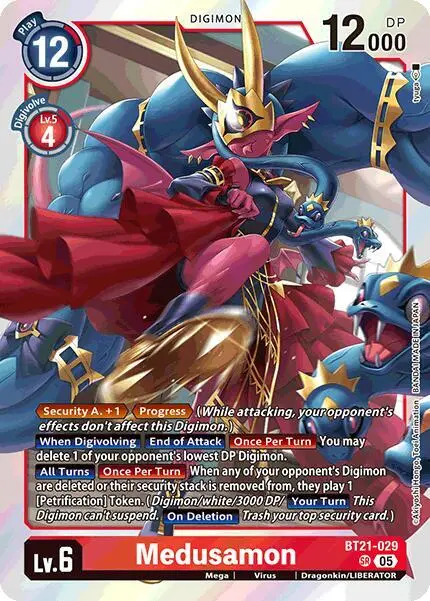 Medusamon card art