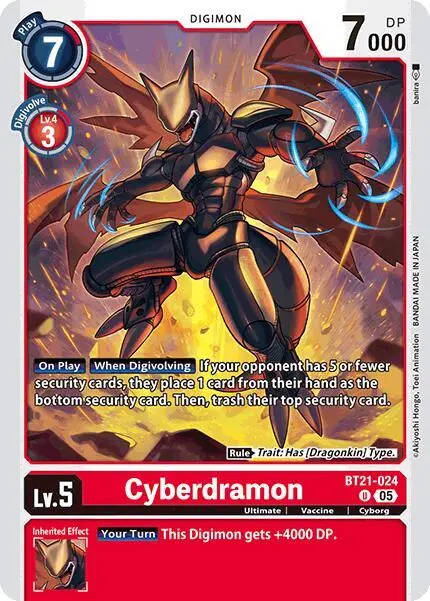 Cyberdramon card art