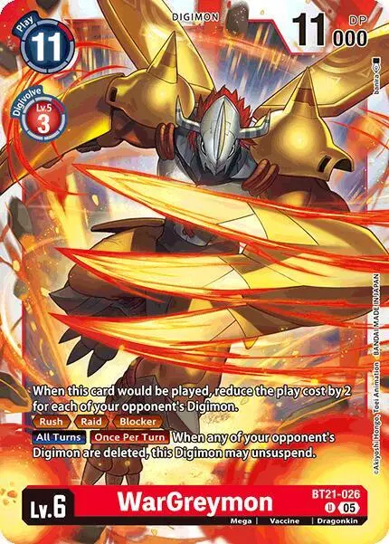 WarGreymon card art