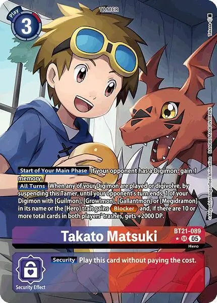 Takato Matsuki (Alternate Art) card art