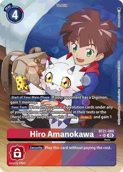Hiro Amanokawa (Alternate Art) card art