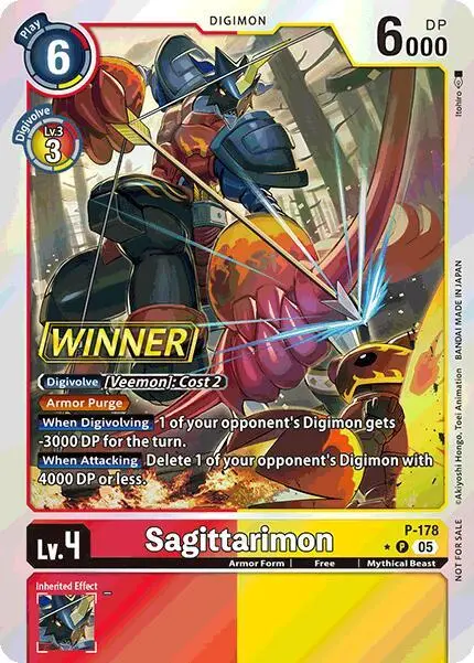 Sagittarimon (Store Tournament 2025 Vol.2 Winner Pack) card art