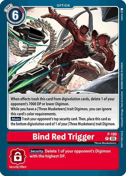 Bind Red Trigger (Store Tournament 2025 Vol.2 Participation Pack) card art