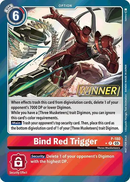 Bind Red Trigger (Store Tournament 2025 Vol.2 Winner Pack) card art