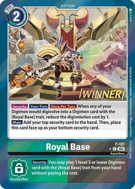Royal Base (Store Tournament 2025 Vol.2 Winner Pack) card art