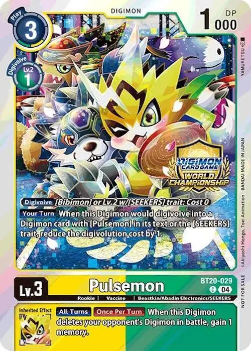 Pulsemon (Regionals 25-26 Champion Card Set Season 1) card art