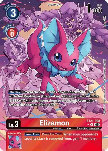 Elizamon (Alternate Art) card art