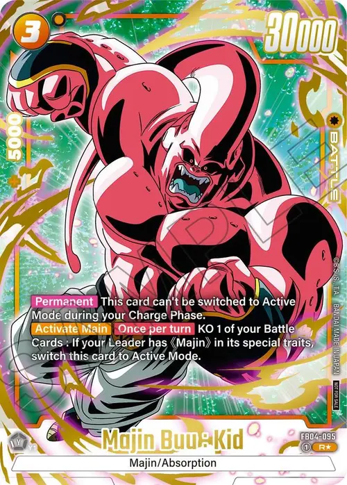 Majin Buu : Kid (Alternate Art) (Limited Pack 01) card art