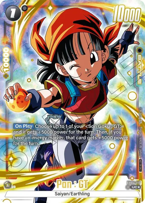 Pan : GT (Alternate Art) (Limited Pack 01) card art