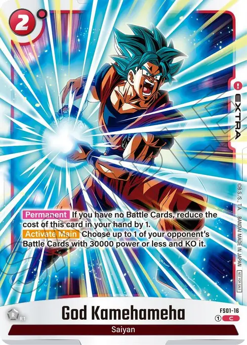 God Kamehameha (Limited Pack 01) card art