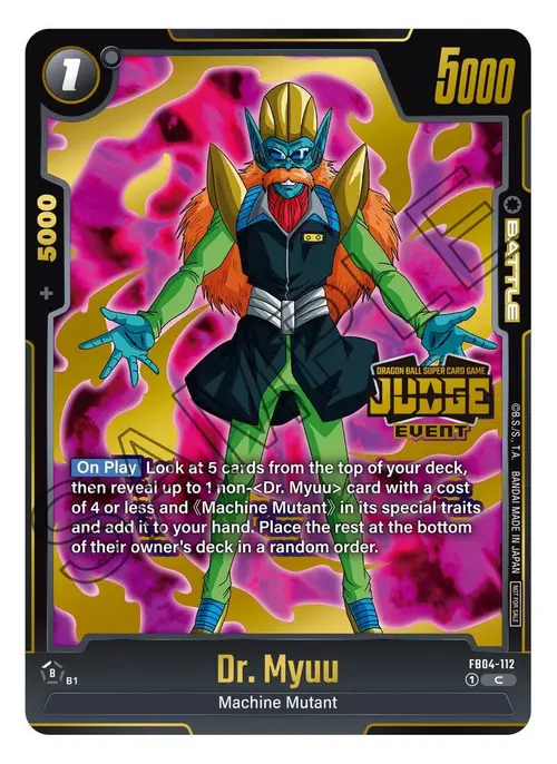Dr. Myuu (Judge Pack (Event Judge) 03) card art