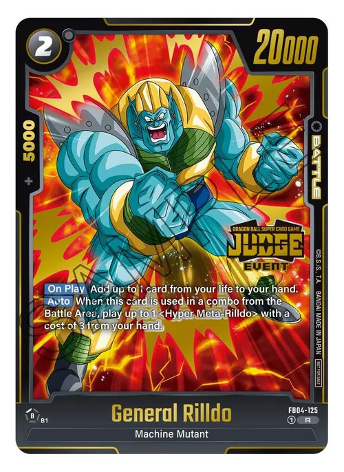 General Rilldo (Judge Pack (Event Judge) 03) card art